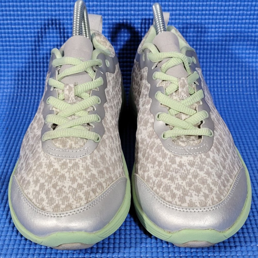 Vionic Python Grey/Green Lace-Up Sneakers - Women… - image 3